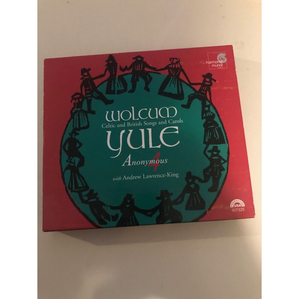 ANONYMOUS 4 & ANDREW LAWRENCE KING -WOLCUM YULE (CD) *19 TRACKS*60 PAGE BOOKLET*